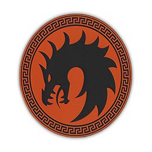 Ender's Game Dragon Army Orange Patch